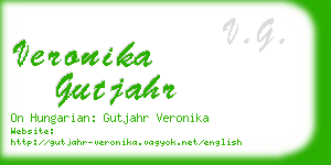 veronika gutjahr business card